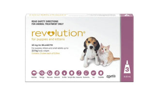 Revolution (Pink) Puppy & Kitten - Up to 2.5kg 3pack