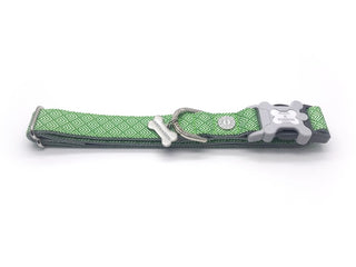 Hugo & Hudson Green Geometric Collar