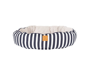 Mog & Bone Reversible 4 Seasons Bed in Navy Stripe Small