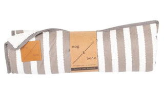 Mog & Bone Blanket in Latte Stripe