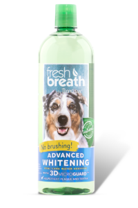 Fresh Breath Water - Oral Care Water Additive for Dogs Plus Advanced Whitening